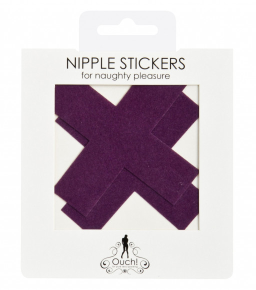 Фиолетовые пестисы в форме крестиков Фиолетовые пестисы в форме крестиков