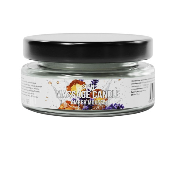 Массажная свеча «Янтарный мусс» - 50 мл. Массажная свеча «Янтарный мусс» - 50 мл.