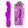 Лиловый мультифункциональный вибратор Shania - 22,2 см.