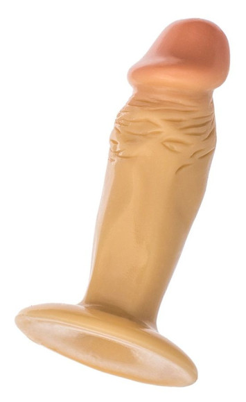 Пробка-фаллос телесного цвета - 11,5 см. Пробка-фаллос телесного цвета - 11,5 см.