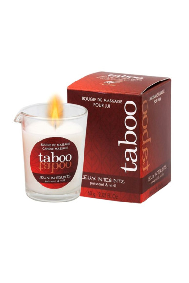 Массажное аромамасло с афродизиаками для мужчин RUF Taboo Jeux interdits - 60 гр. Массажное аромамасло с афродизиаками для мужчин RUF Taboo Jeux interdits - 60 гр.