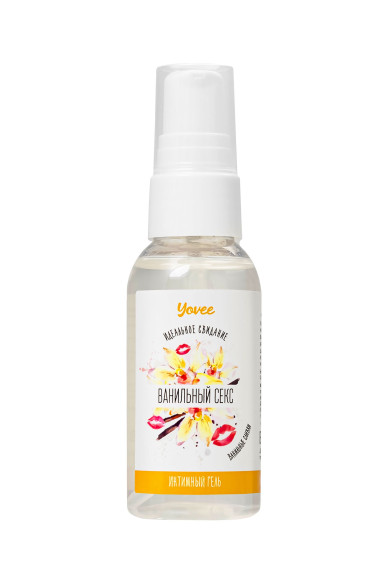 Съедобная гель-смазка Yovee «Ванильный секс» с Д-пантенолом и вкусом ванильных сливок - 50 мл. Съедобная гель-смазка Yovee «Ванильный секс» с Д-пантенолом и вкусом ванильных сливок - 50 мл.