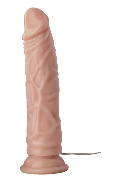 Телесный вибромассажер Lovely Lord - 21,5 см. Телесный вибромассажер Lovely Lord - 21,5 см.