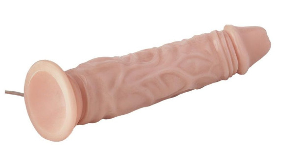 Телесный вибромассажер Lovely Lord - 21,5 см. Телесный вибромассажер Lovely Lord - 21,5 см.