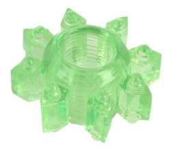 Зеленое эрекционное кольцо-звезда Зеленое эрекционное кольцо-звезда