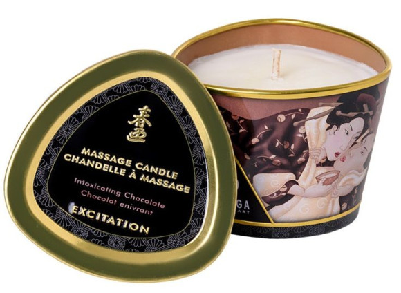 Массажная свеча Intoxicatin Chocolate с ароматом шоколада - 170 мл. Массажная свеча Intoxicatin Chocolate с ароматом шоколада - 170 мл.