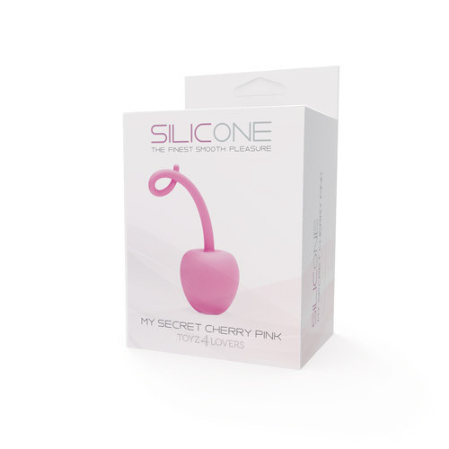 Розовый анальный стимулятор SILICONE MY SECRET CHERRY - 11 см. Розовый анальный стимулятор SILICONE MY SECRET CHERRY - 11 см.