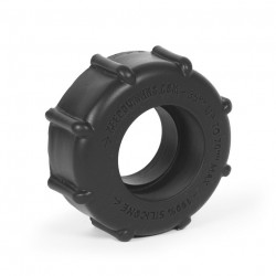 Чёрное эрекционное кольцо Drain Ring Чёрное эрекционное кольцо Drain Ring