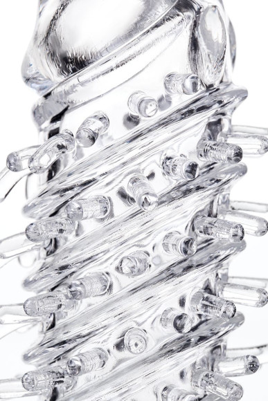 Насадка на пенис TOYFA A-Toys с вибропулей и шипами - 13,4 см. Насадка на пенис TOYFA A-Toys с вибропулей и шипами - 13,4 см.