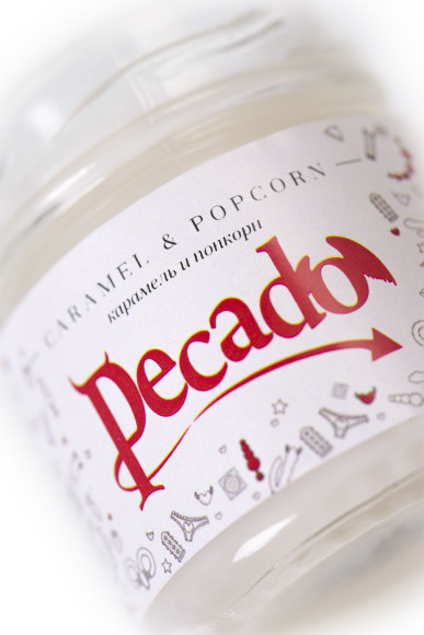 Массажная свеча Caramel & Popcorn - 35 мл.