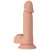 Телесный реалистичный фаллоимитатор Catoblepas - 20,6 см.