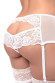 Трусики-пояс из эластичного кружева с пажами для чулок Sheila Трусики-пояс из эластичного кружева с пажами для чулок Sheila