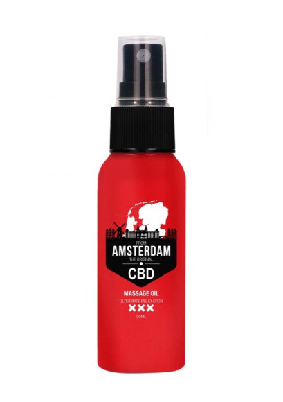 Стимулирующее массажное масло CBD from Amsterdam Massage Oil - 50 мл. Стимулирующее массажное масло CBD from Amsterdam Massage Oil - 50 мл.