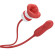 Красное продолговатое виброяицо Ashlynn с клиторальным стимулятором Красное продолговатое виброяицо Ashlynn с клиторальным стимулятором
