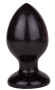 Черный анальный плаг Glide L - 11,7 см. Черный анальный плаг Glide L - 11,7 см.