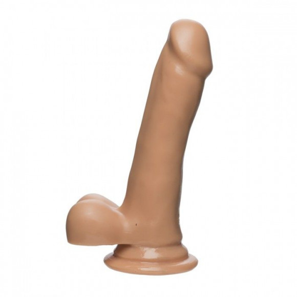 Телесный гладкий фаллоимитатор с мошонкой Slim D FIRMSKYN 6 with Balls - 16,51 см. Телесный гладкий фаллоимитатор с мошонкой Slim D FIRMSKYN 6 with Balls - 16,51 см.