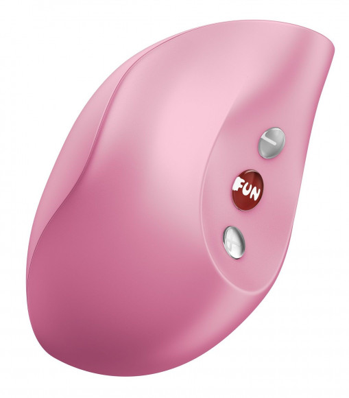 Розовый стимулятор с воздушным импульсом Delicia