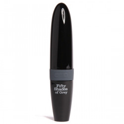 Перезаряжаемый черный вибромассажер Wickedly Tempting - 11,4 см.