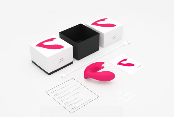 Розовый вагинально-клиторальный стимулятор MAGIC EIDOLON Розовый вагинально-клиторальный стимулятор MAGIC EIDOLON