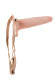 Телесный реалистичный фаллопротез - 18,5 см. Телесный реалистичный фаллопротез - 18,5 см.