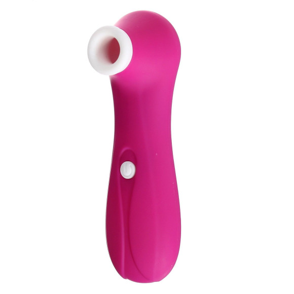 Малиновый вакуум-волновой стимулятор клитора - 12,5 см. Малиновый вакуум-волновой стимулятор клитора - 12,5 см.