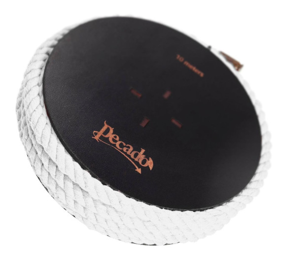 Белая веревка для шибари на катушке - 10 м. Белая веревка для шибари на катушке - 10 м.