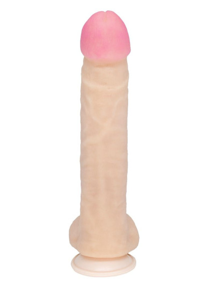 Большой фаллоимитатор из неоскин на присоске REAL Next №32 - 25,5 см. Большой фаллоимитатор из неоскин на присоске REAL Next №32 - 25,5 см.
