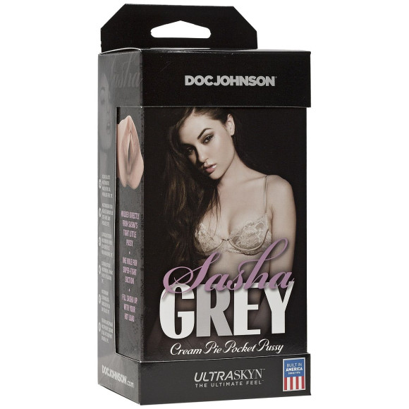 Мастурбатор-вагина Sasha Grey UltraSKYN Cream Pie Pocket Pussy Мастурбатор-вагина Sasha Grey UltraSKYN Cream Pie Pocket Pussy