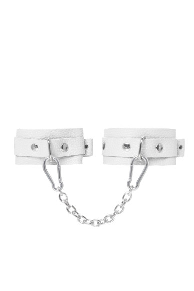 Белые мини-оковы со скруглёнными углами