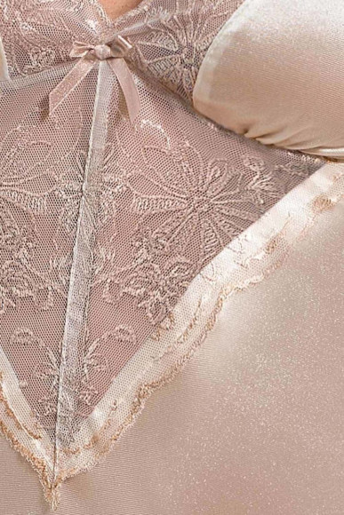 Соблазнительная сорочка с кружевами на лифе Lotus Соблазнительная сорочка с кружевами на лифе Lotus