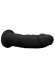 Черный фаллоимитатор Silicone Dildo Without Balls - 22,8 см. Черный фаллоимитатор Silicone Dildo Without Balls - 22,8 см.