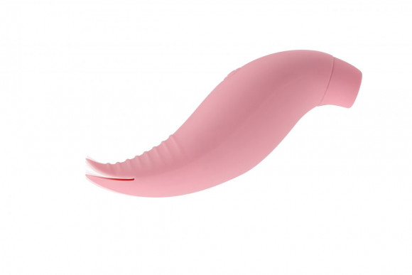 Розовый вакуумный вибромассажер Birdy Cutie - 14,5 см.