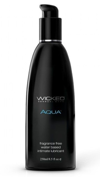 Легкий лубрикант с алоэ на водной основе Wicked AQUA - 250 мл. Легкий лубрикант с алоэ на водной основе Wicked AQUA - 250 мл.