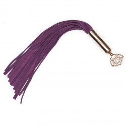Фиолетовая мини-плеть Cherished Collection Suede Mini Flogger - 30 см. Фиолетовая мини-плеть Cherished Collection Suede Mini Flogger - 30 см.