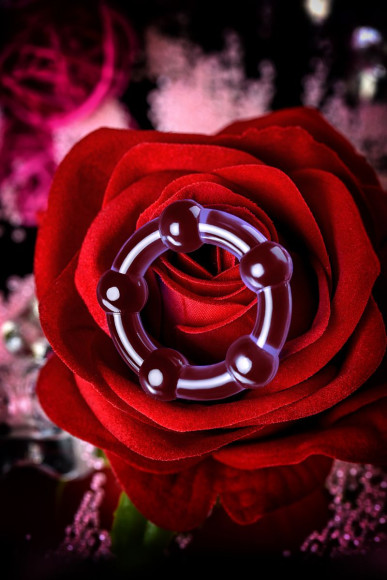 Фиолетовое эрекционное кольцо A-Toys Фиолетовое эрекционное кольцо A-Toys