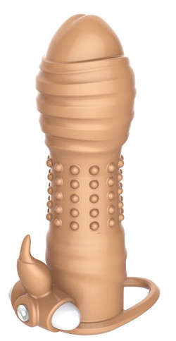 Телесная вибронасадка Tiamat - 13 см.