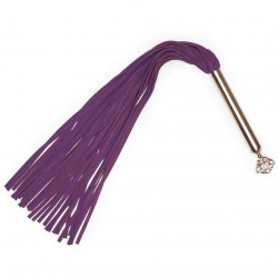Фиолетовая плеть Cherished Collection Suede Flogger - 63,5 см. Фиолетовая плеть Cherished Collection Suede Flogger - 63,5 см.