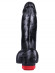 Черный вибратор-реалистик №4 - 17 см. Черный вибратор-реалистик №4 - 17 см.