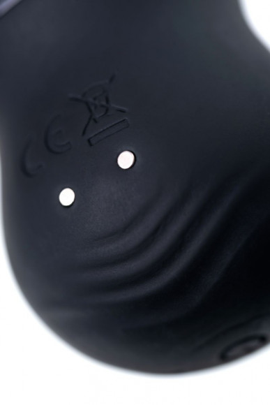 Черный стимулятор клитора PPP CURU-CURU BRUSH ROTER