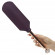 Фиолетовый пэддл Cherished Collection Leather and Suede Paddle - 41 см.