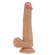 Телесный фаллоимитатор с подвижной кожей Tallen - 22 см. Телесный фаллоимитатор с подвижной кожей Tallen - 22 см.