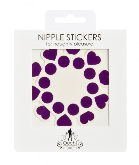 Фиолетовые открытые пестисы Круги и сердца Фиолетовые открытые пестисы Круги и сердца