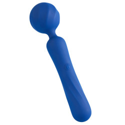 Синий wand-вибромассажер BeYourLover Titan