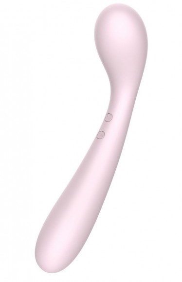 Розовый вибратор Baymax для G-стимуляции - 22 см. Розовый вибратор Baymax для G-стимуляции - 22 см.