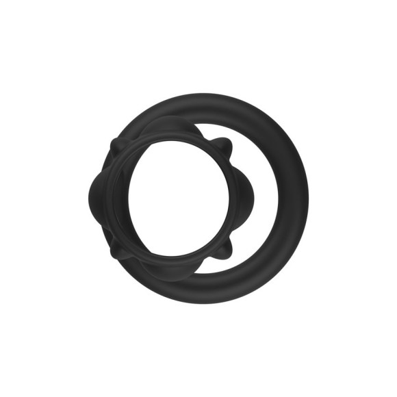 Черная эрекционная насадка на пенис - 6,2 см. Черная эрекционная насадка на пенис - 6,2 см.