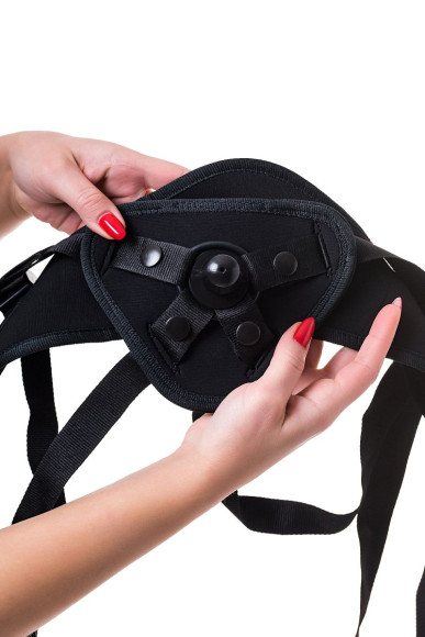 Черные трусики для страпона Master Черные трусики для страпона Master