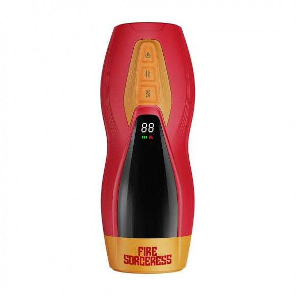 Интерактивный мастурбатор Solara с нагревом, вибрацией и поступательными движениями