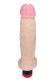 Большой вибратор-реалистик - 25,7 см. Большой вибратор-реалистик - 25,7 см.