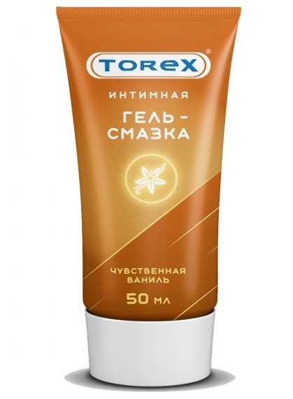 Смазка на водной основе TOREX Чувственная ваниль - 50 мл. Смазка на водной основе TOREX Чувственная ваниль - 50 мл.