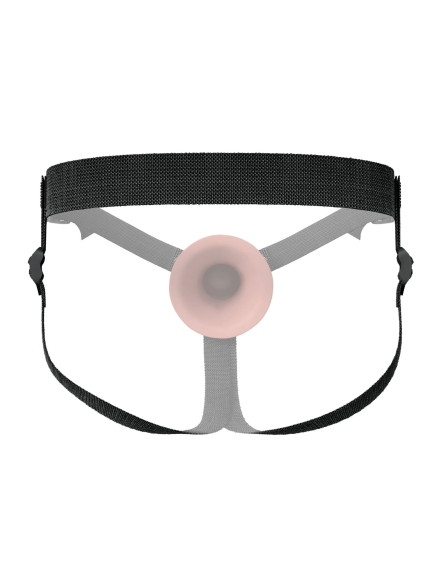 Телесный пустотелый фаллопротез 9’’ Hollow Silicone Strap-On - 24,1 см. Телесный пустотелый фаллопротез 9’’ Hollow Silicone Strap-On - 24,1 см.